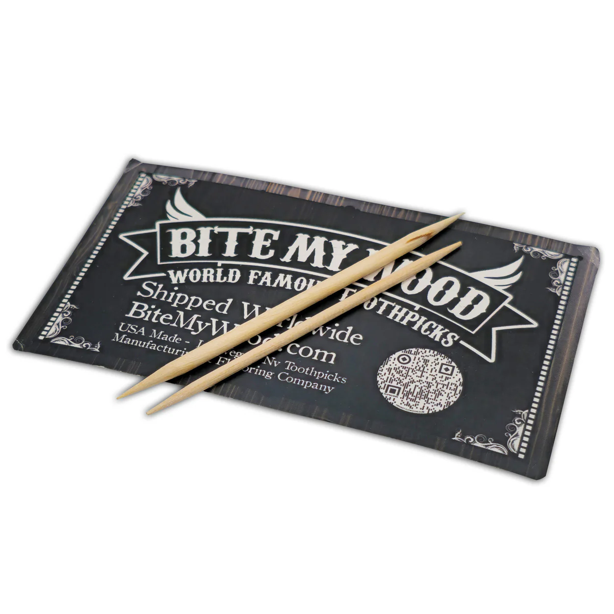 1000 Qty Double Point Birchwood Toothpicks In Cardboard Reusable Box BiteMyWood Brand - Image 8
