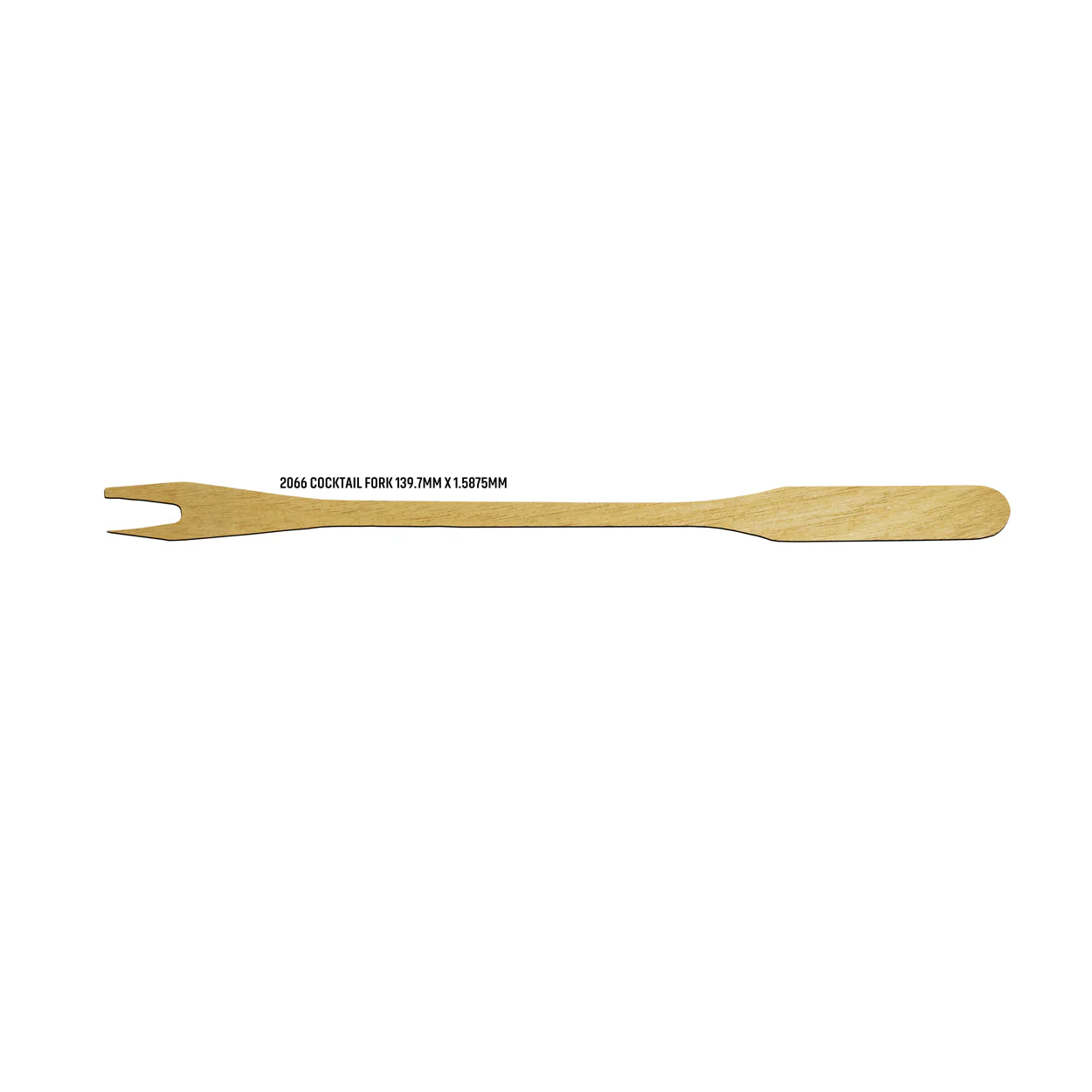 Flat Birchwood Food Stakes In Cardboard Reusable Box - Image 4