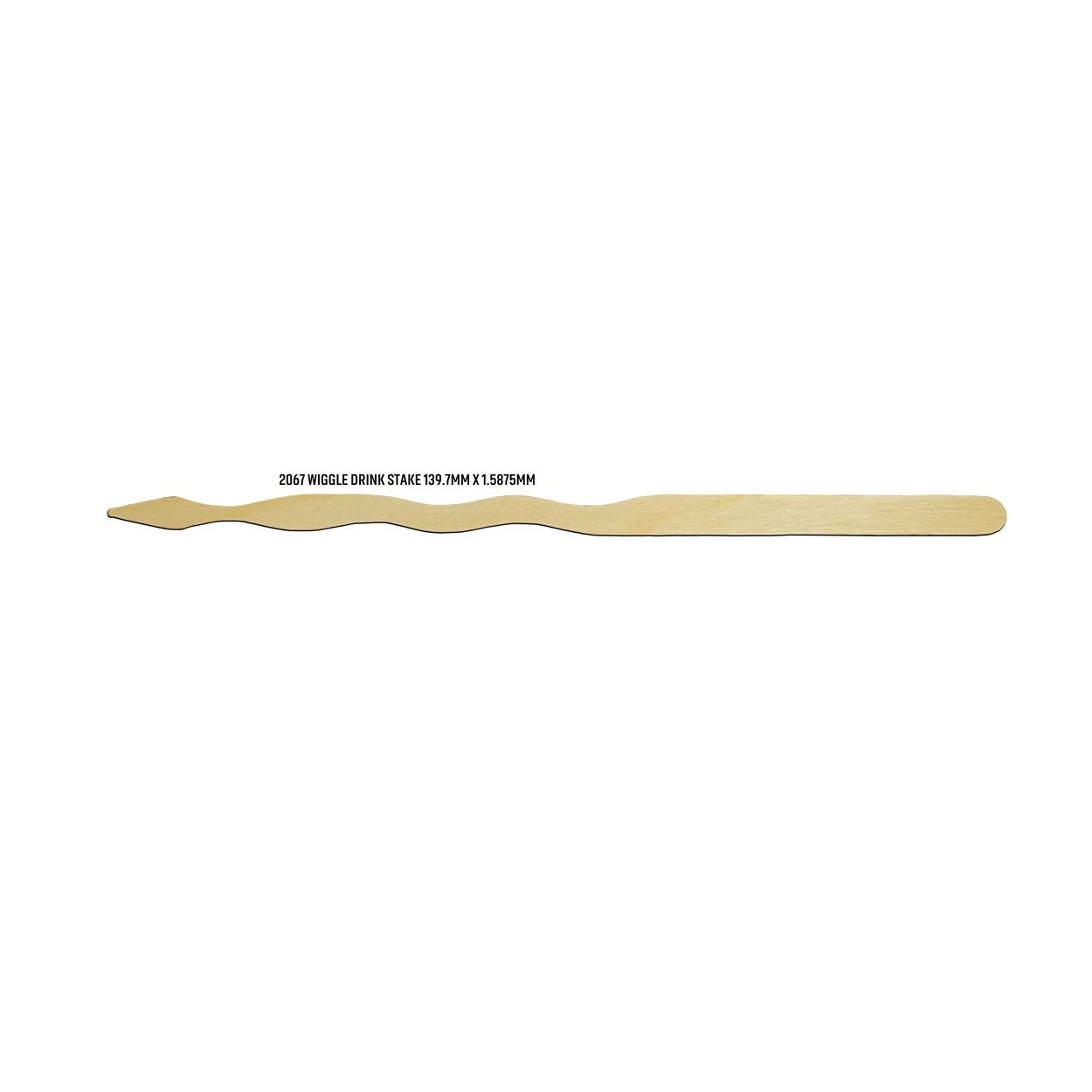 Flat Birchwood Food Stakes In Cardboard Reusable Box - Image 5