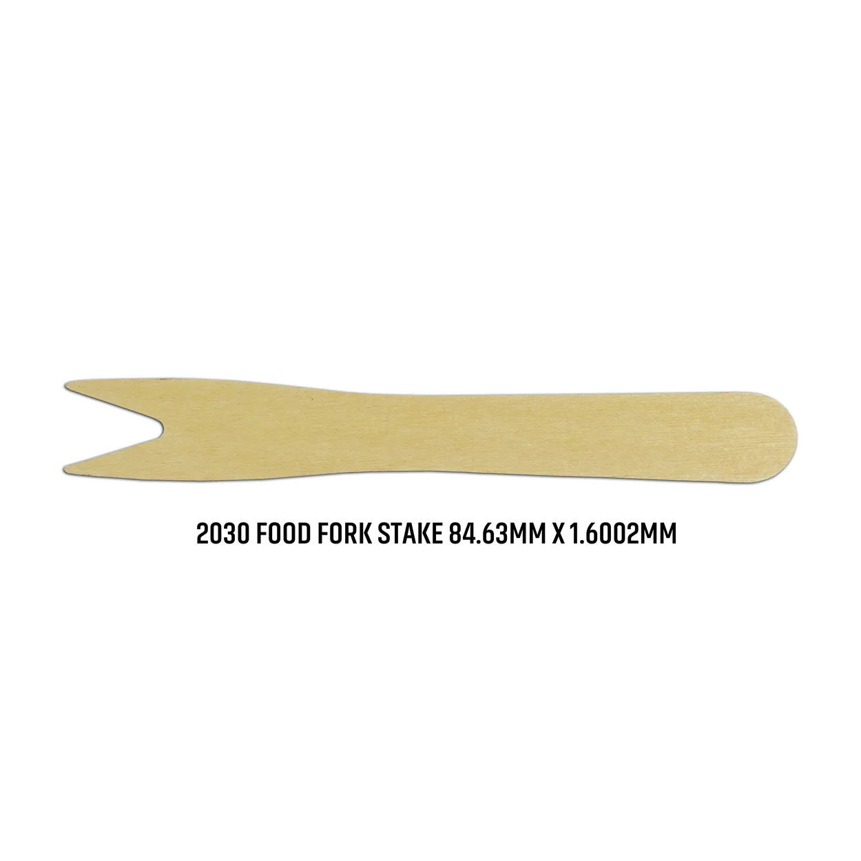 Flat Birchwood Food Stakes In Cardboard Reusable Box - Image 6