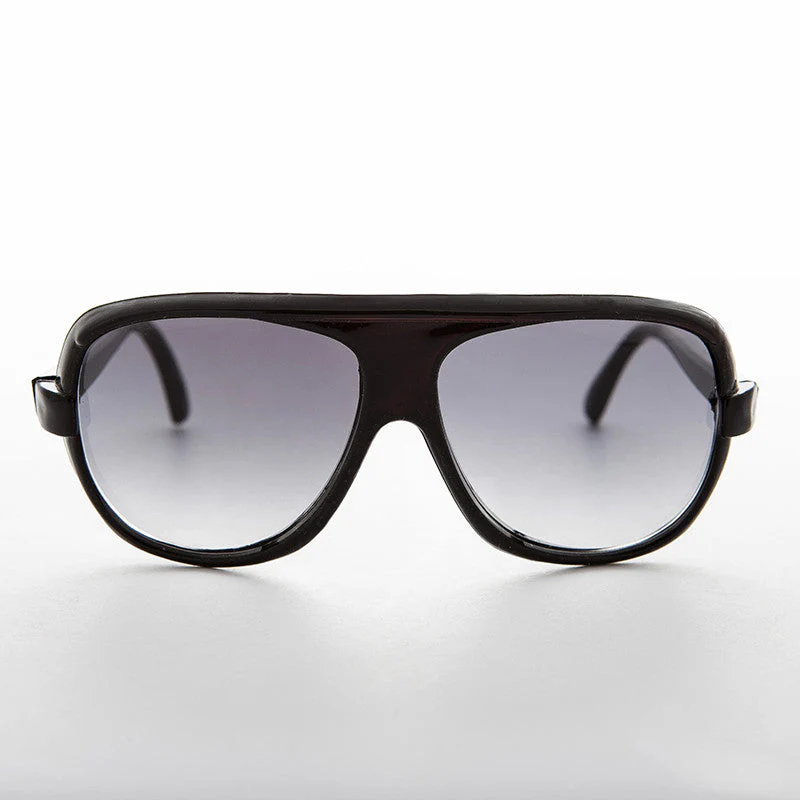 1980s Aviator Sunglass Flat Top and Square Lens - Baron