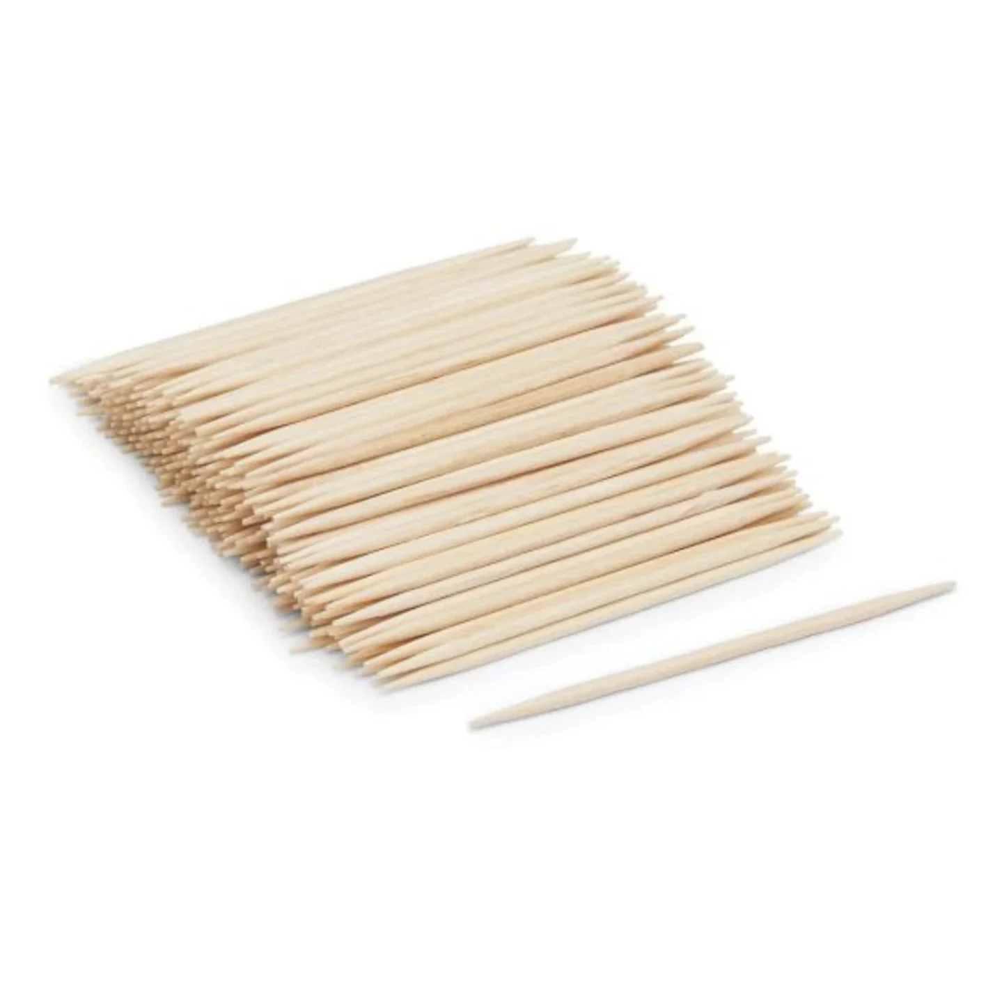 450 Qty BiteMyWood Unflavored Double Point Birchwood Toothpicks DP1 in Reusable Plastic Jar - USA Made - Image 8