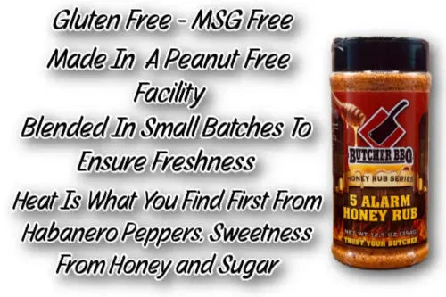 5 Alarm Honey Rub-BBQ Seasoning - Image 3