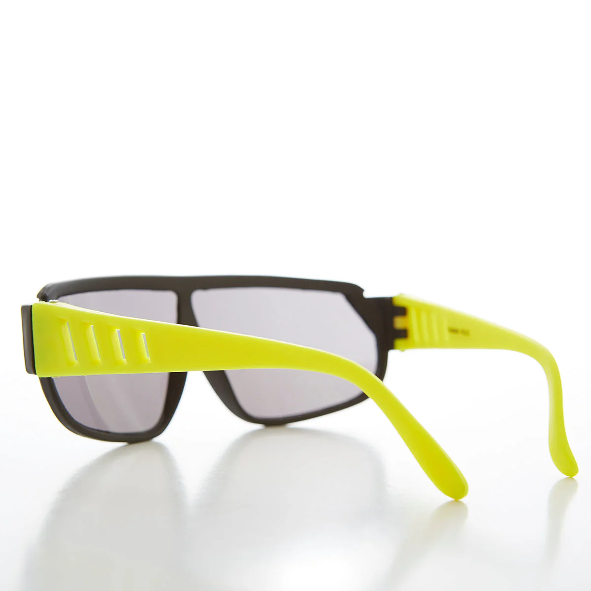 80s Neon Sports Shield Vintage Sunglass - Barney - Image 4