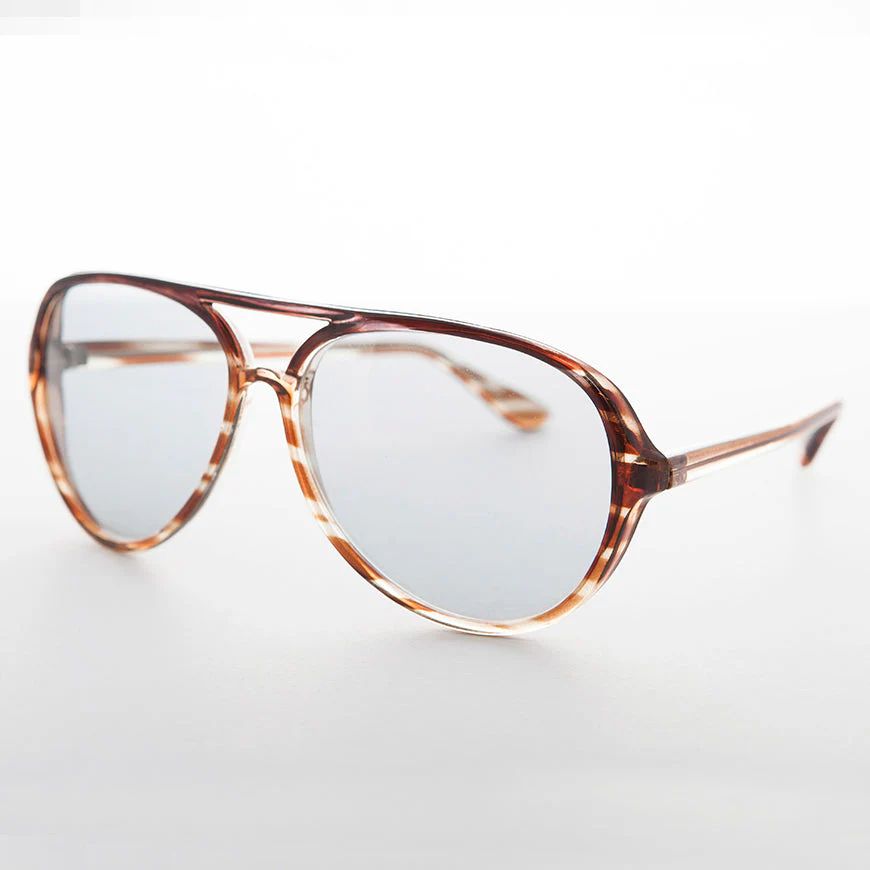 80s Transition Glass Lens Aviator Vintage Sunglass - Birdy - Image 2