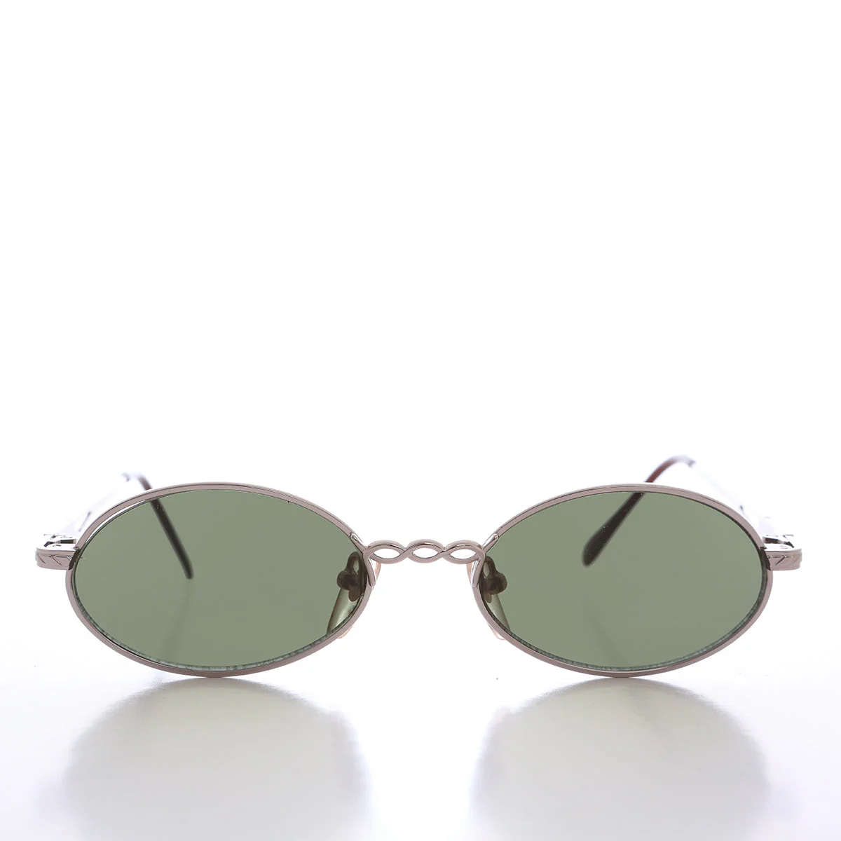 90s Fancy Oval Sunglasses - Fairburn - Image 5