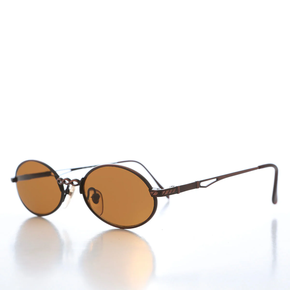 90s Fancy Oval Sunglasses - Fairburn - Image 8