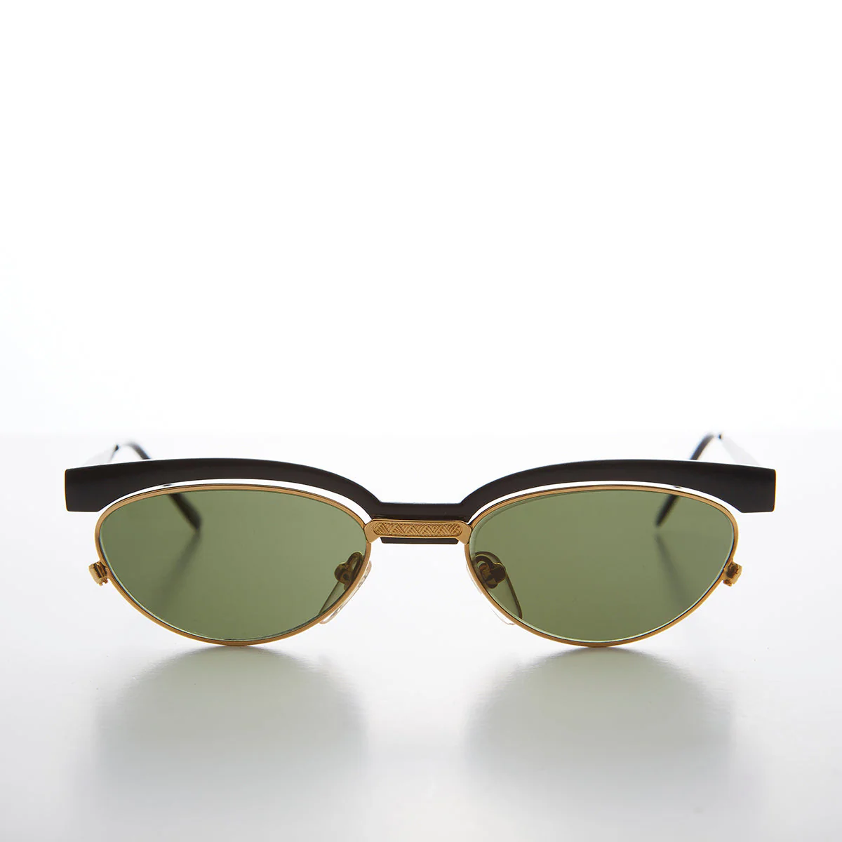90s Floating Lens Cat Eye Vintage Sunglass - Trina 2 - Image 3