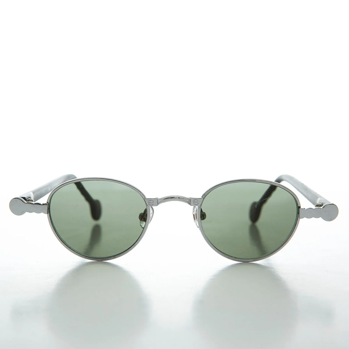 90s Metal Steampunk Victorian Wide Frame Vintage Sunglass - Gideon - Image 7