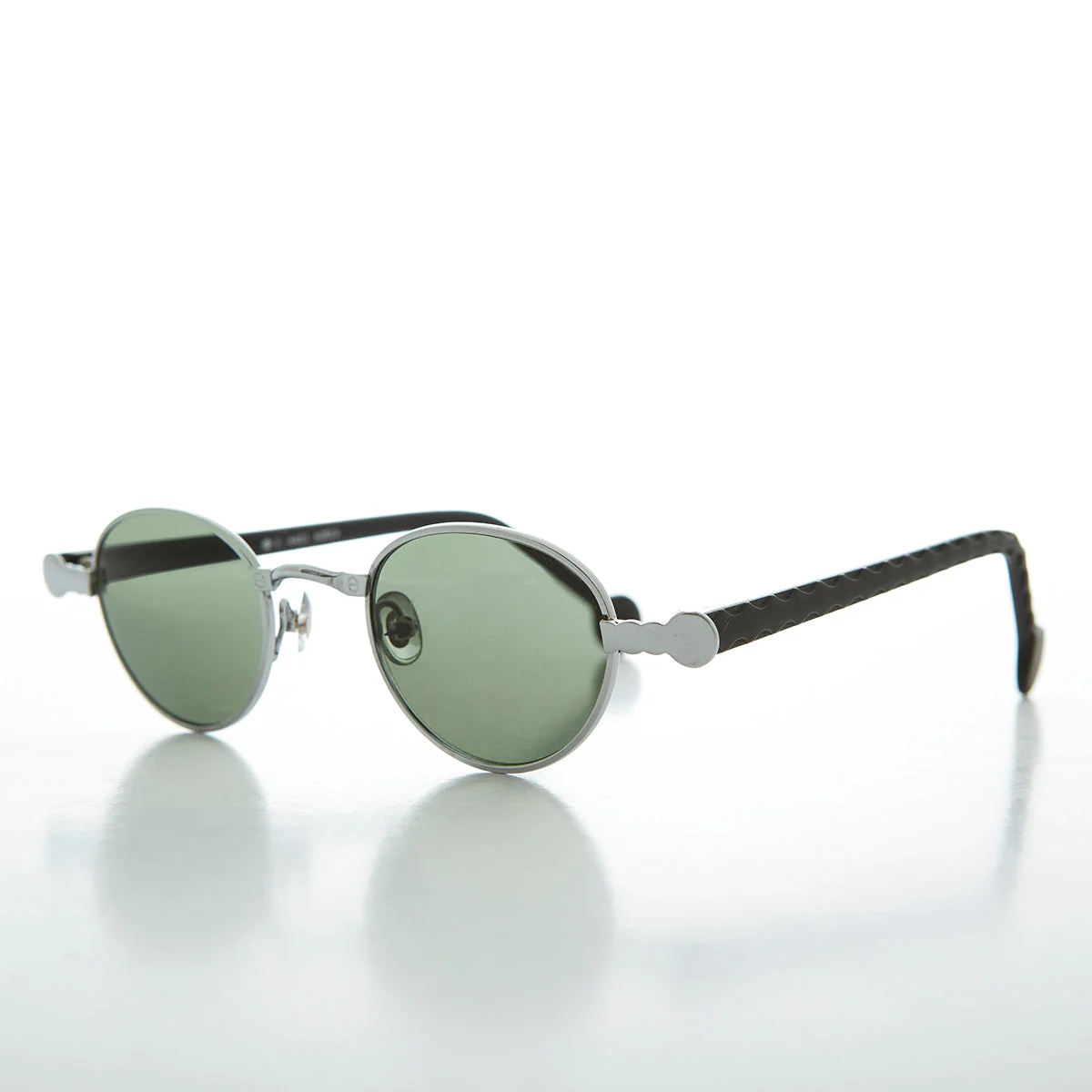 90s Metal Steampunk Victorian Wide Frame Vintage Sunglass - Gideon - Image 8