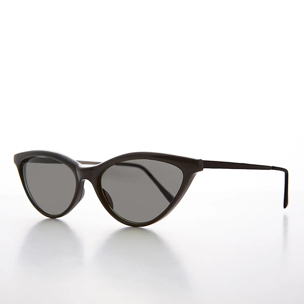 90s Thin Pointed Tip Cat Eye Vintage Sunglass  - Julie 1 - Image 2