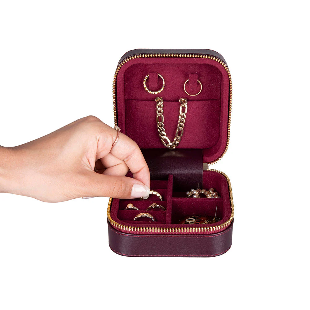 Amanda Leather Jewelry Box, Medium - Image 101