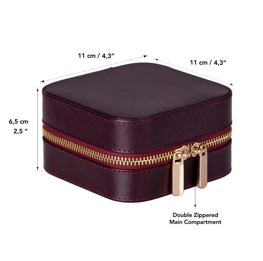 Amanda Leather Jewelry Box, Medium - Image 103