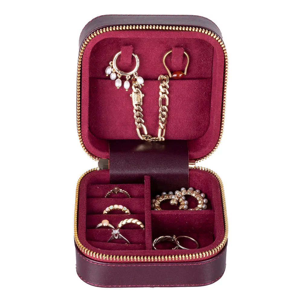 Amanda Leather Jewelry Box, Medium - Image 107
