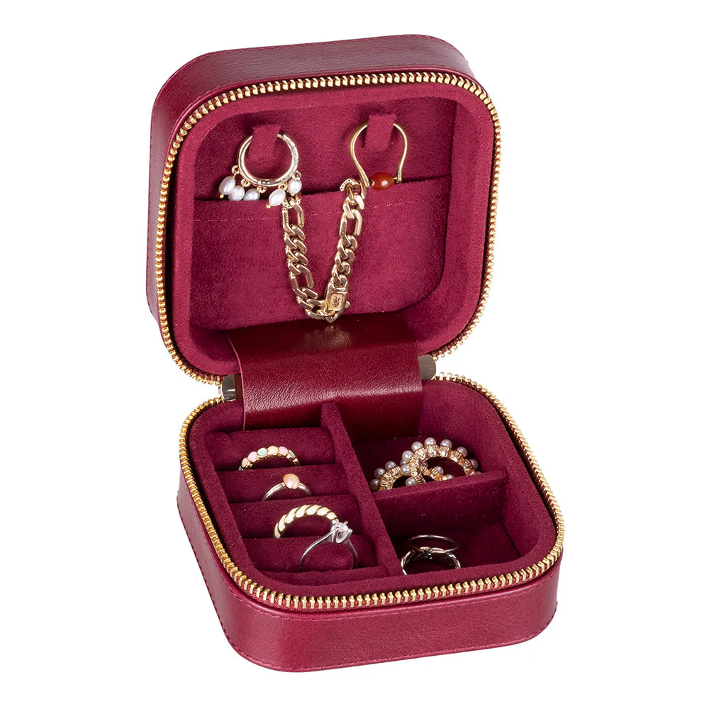 Amanda Leather Jewelry Box, Medium - Image 115
