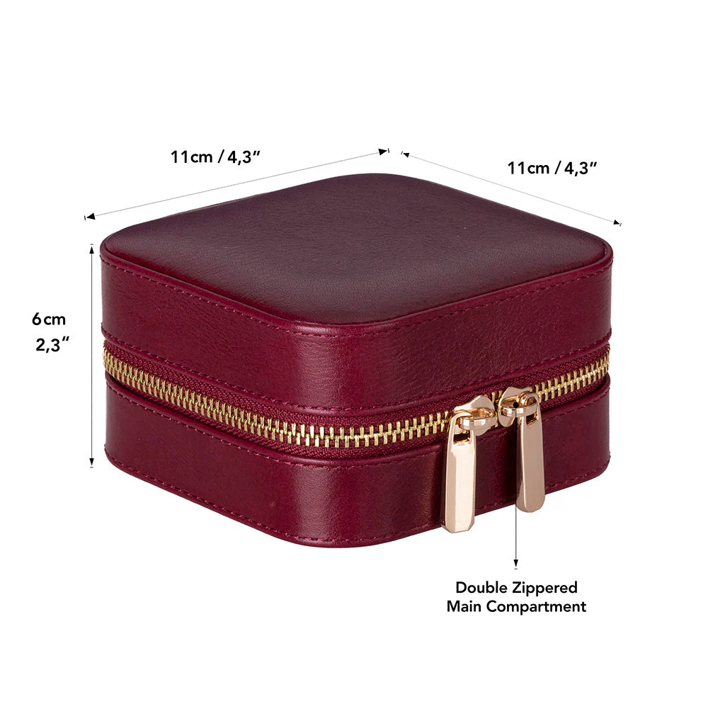 Amanda Leather Jewelry Box, Medium - Image 119