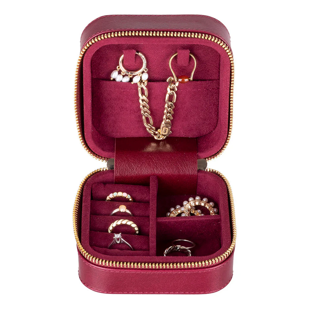 Amanda Leather Jewelry Box, Medium - Image 123