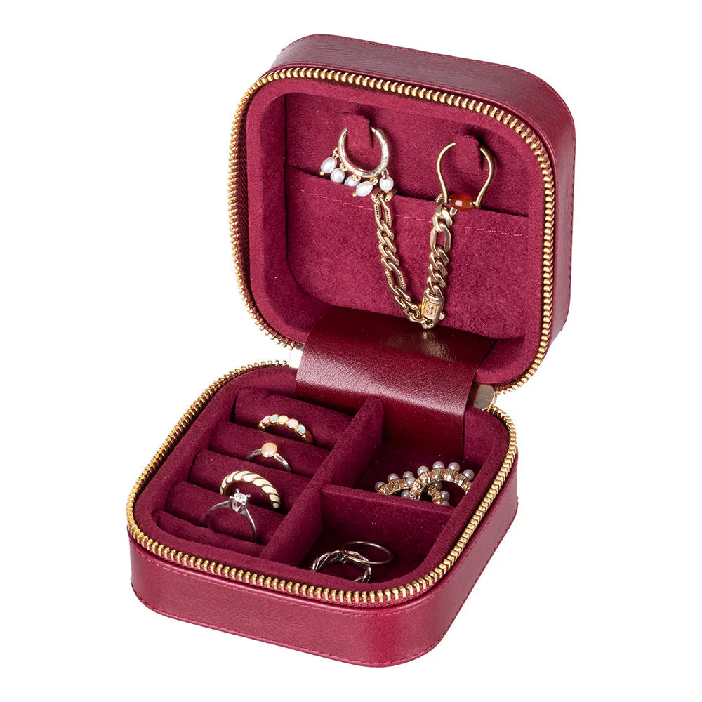 Amanda Leather Jewelry Box, Medium - Image 124