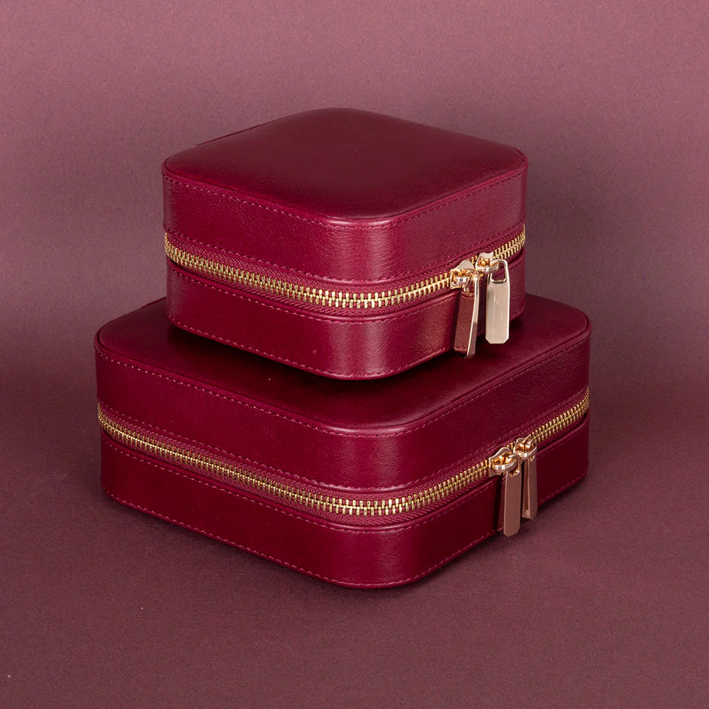 Amanda Leather Jewelry Box, Medium - Image 130