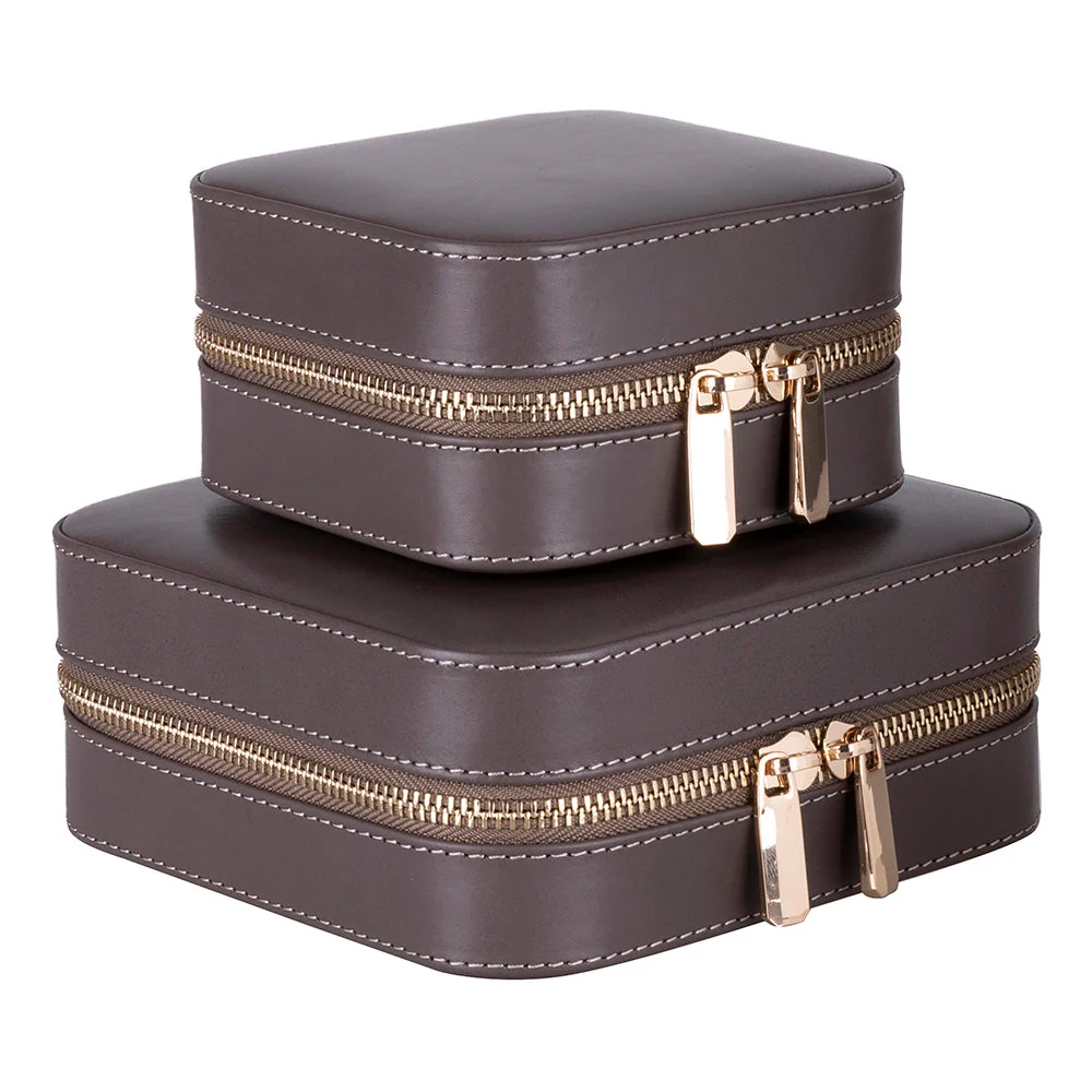 Amanda Leather Jewelry Box, Medium - Image 15