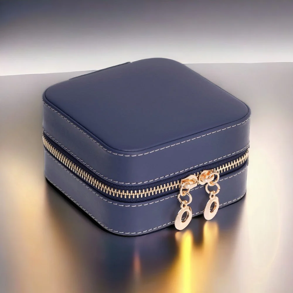 Amanda Leather Jewelry Box, Medium - Image 21