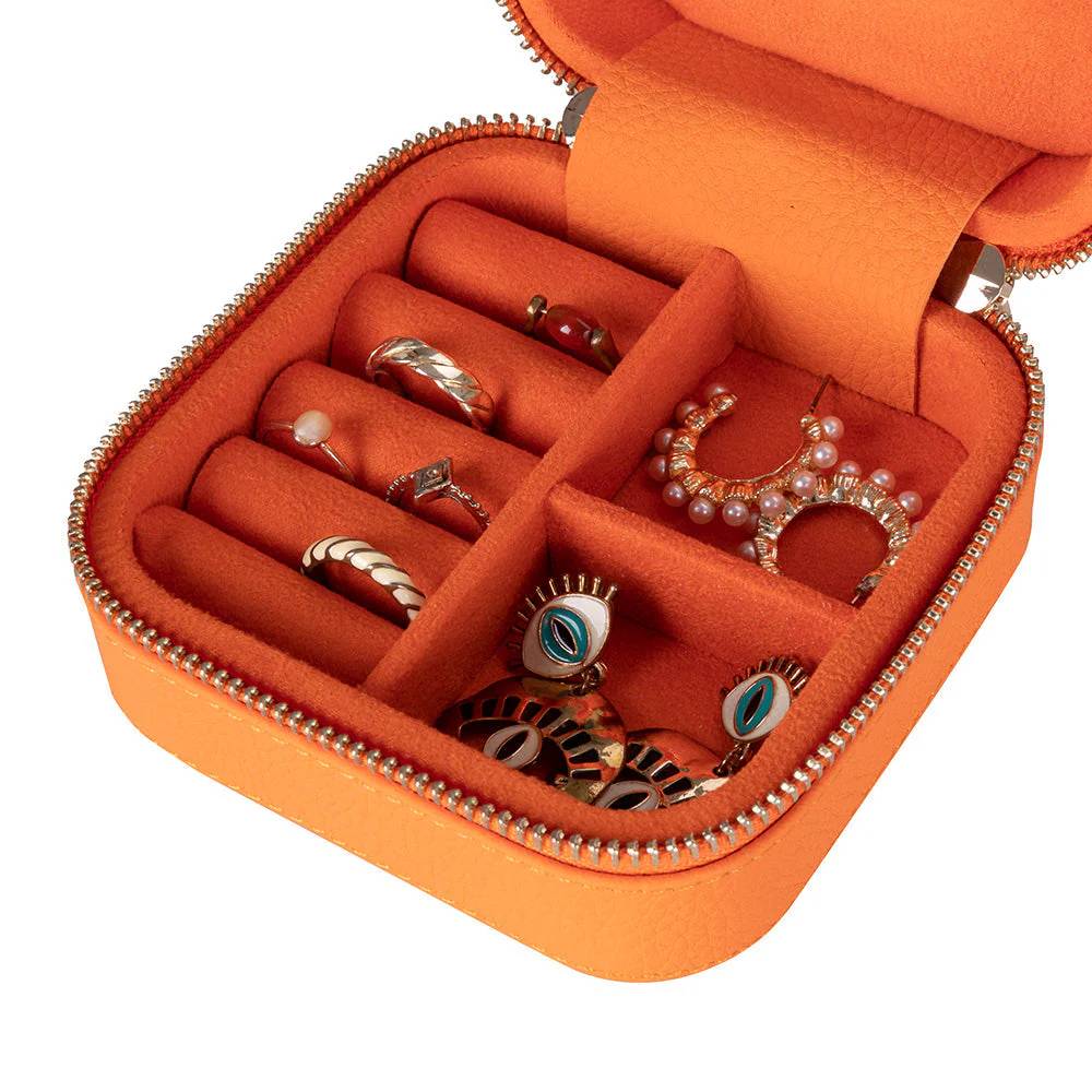 Amanda Leather Jewelry Box, Medium - Image 48