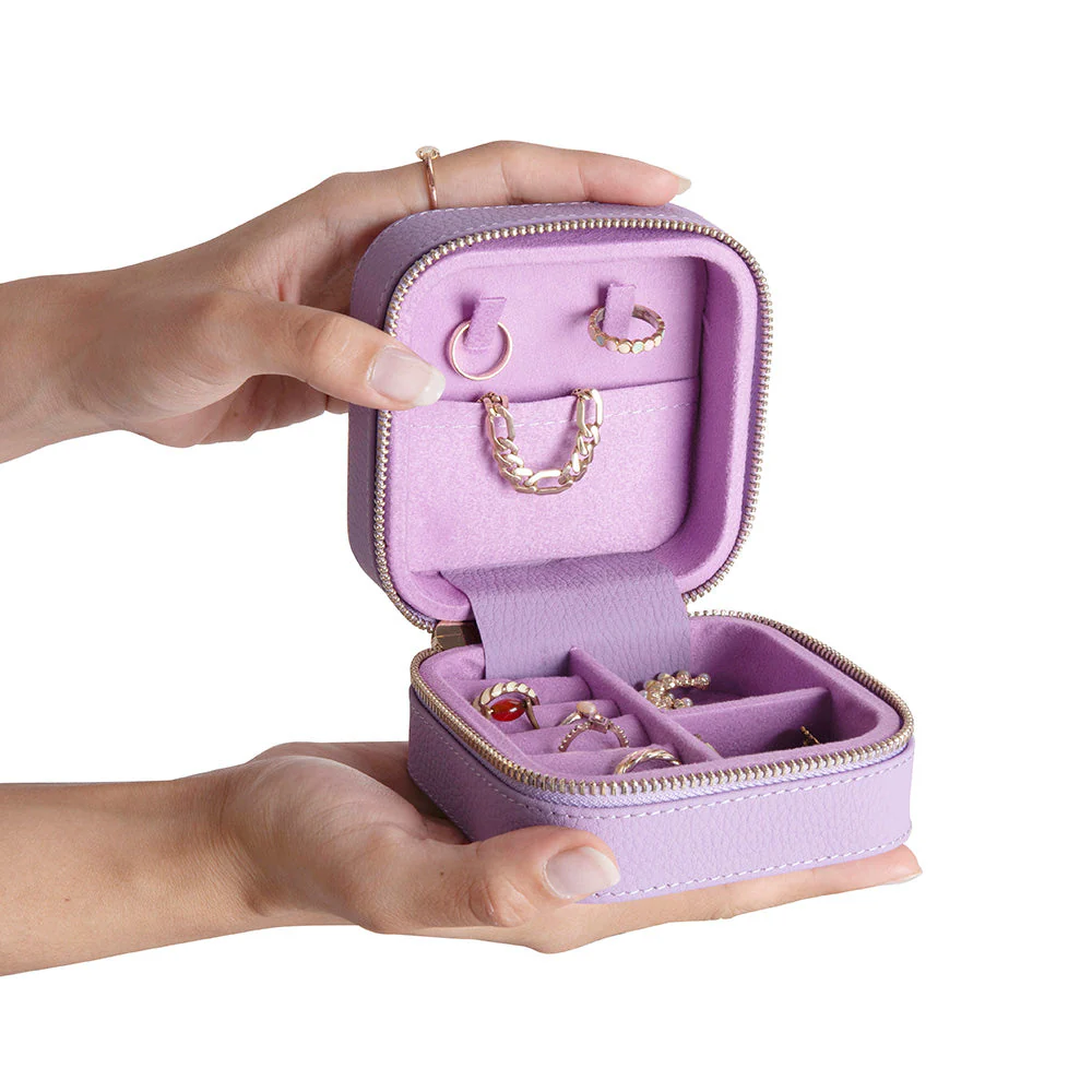 Amanda Leather Jewelry Box, Medium - Image 55