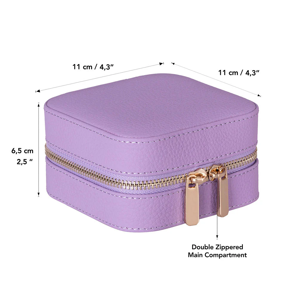 Amanda Leather Jewelry Box, Medium - Image 57