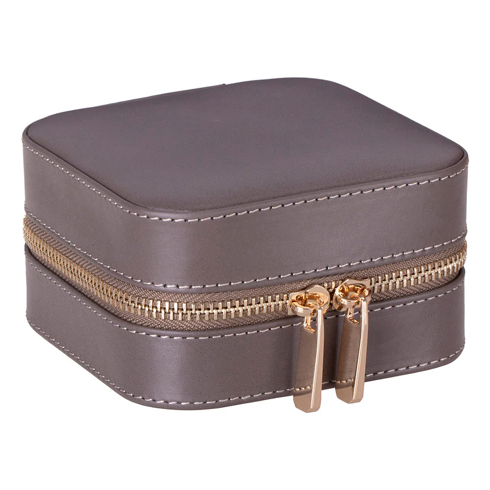 Amanda Leather Jewelry Box, Medium - Image 6