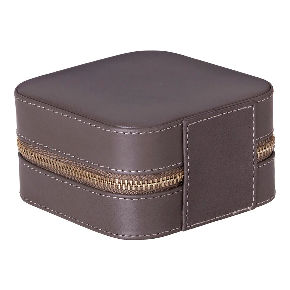 Amanda Leather Jewelry Box, Medium - Image 7