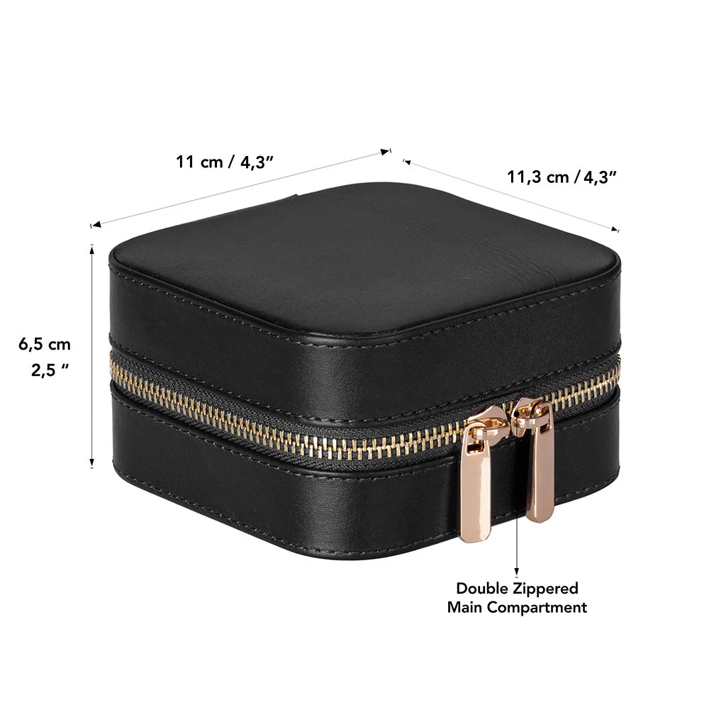 Amanda Leather Jewelry Box, Medium - Image 74