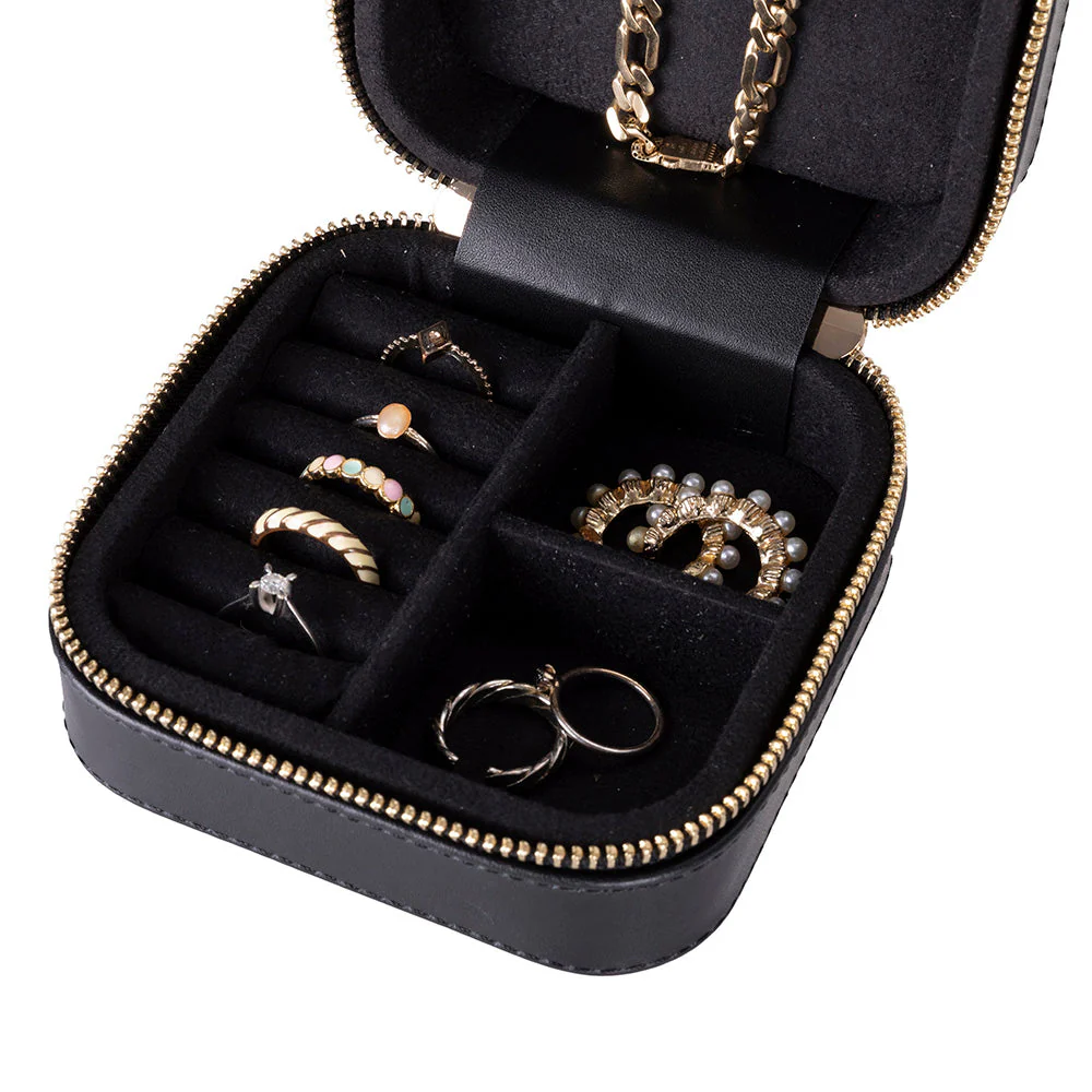 Amanda Leather Jewelry Box, Medium - Image 78