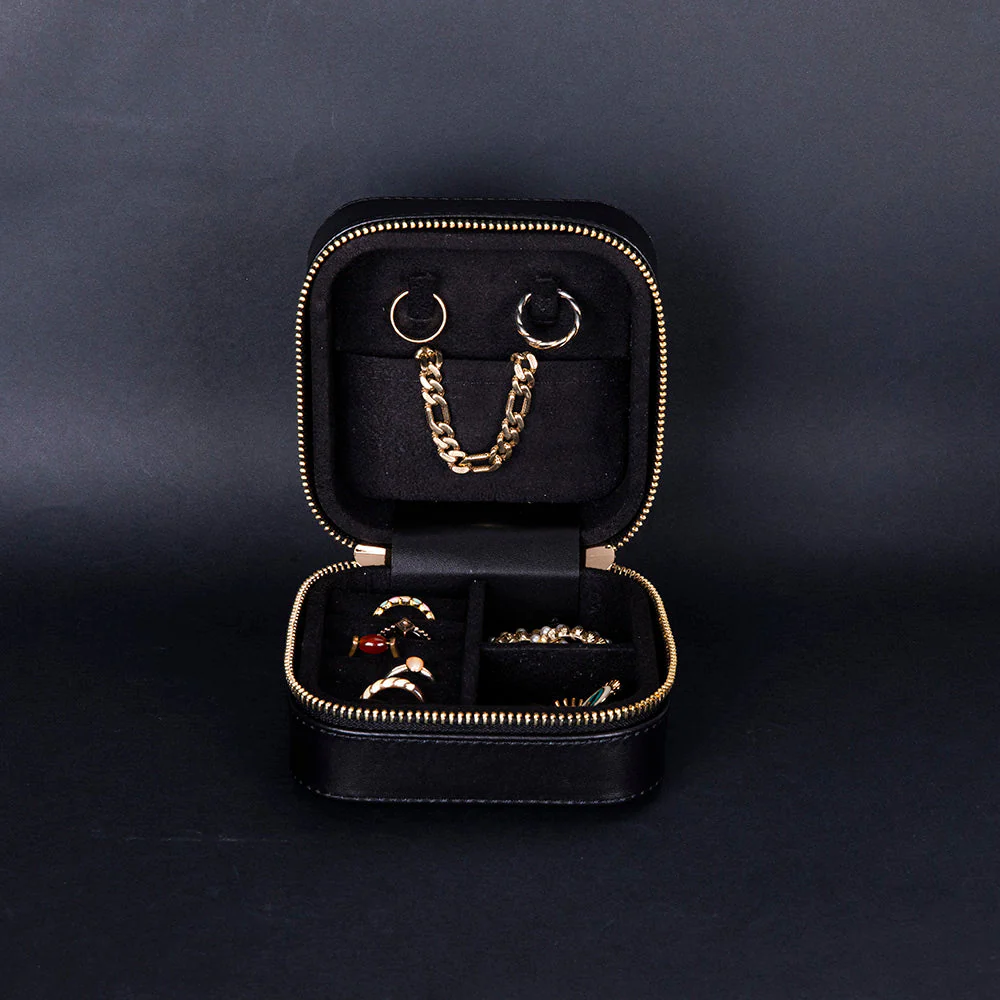 Amanda Leather Jewelry Box, Medium - Image 81