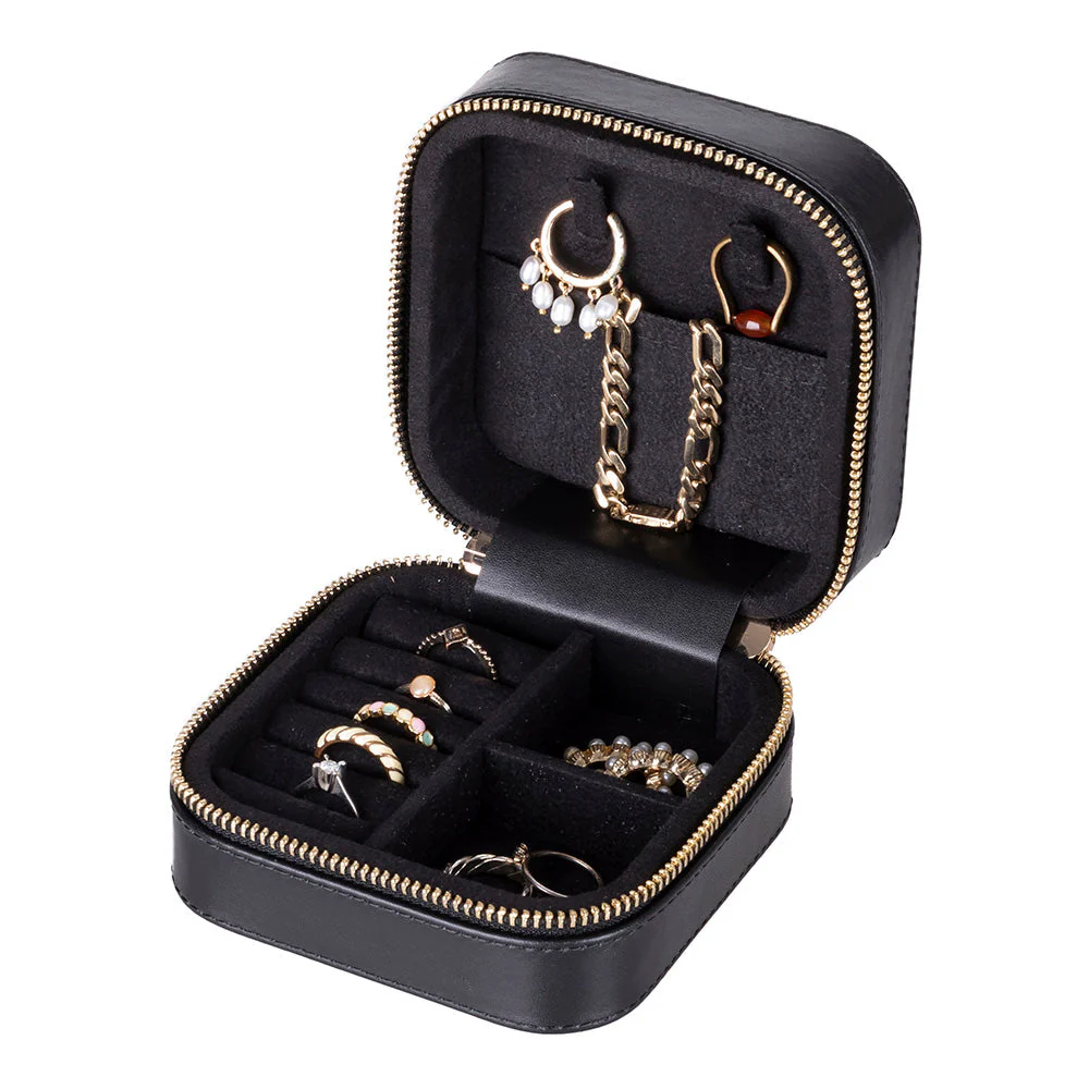 Amanda Leather Jewelry Box, Medium - Image 84