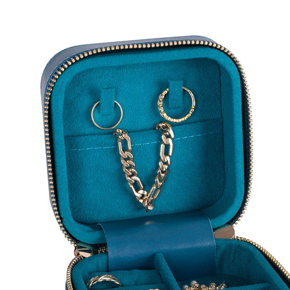 Amanda Leather Jewelry Box, Medium - Image 95