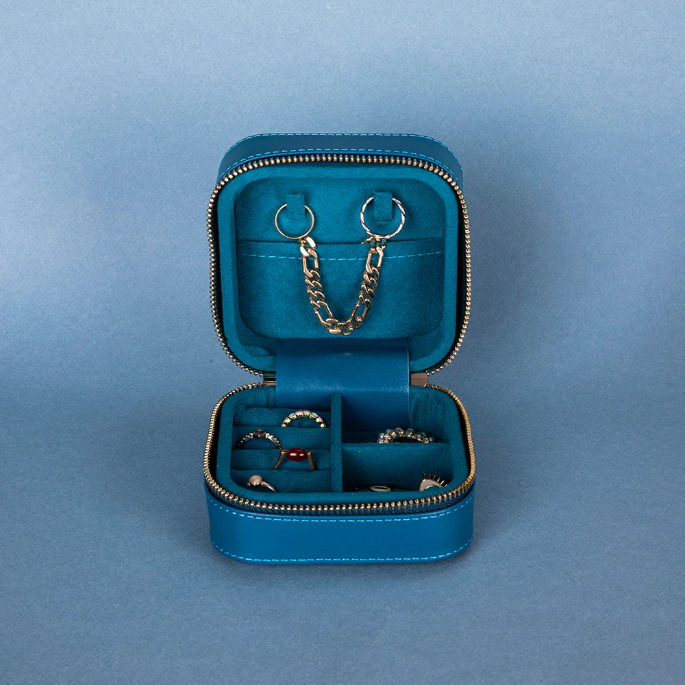 Amanda Leather Jewelry Box, Medium - Image 96