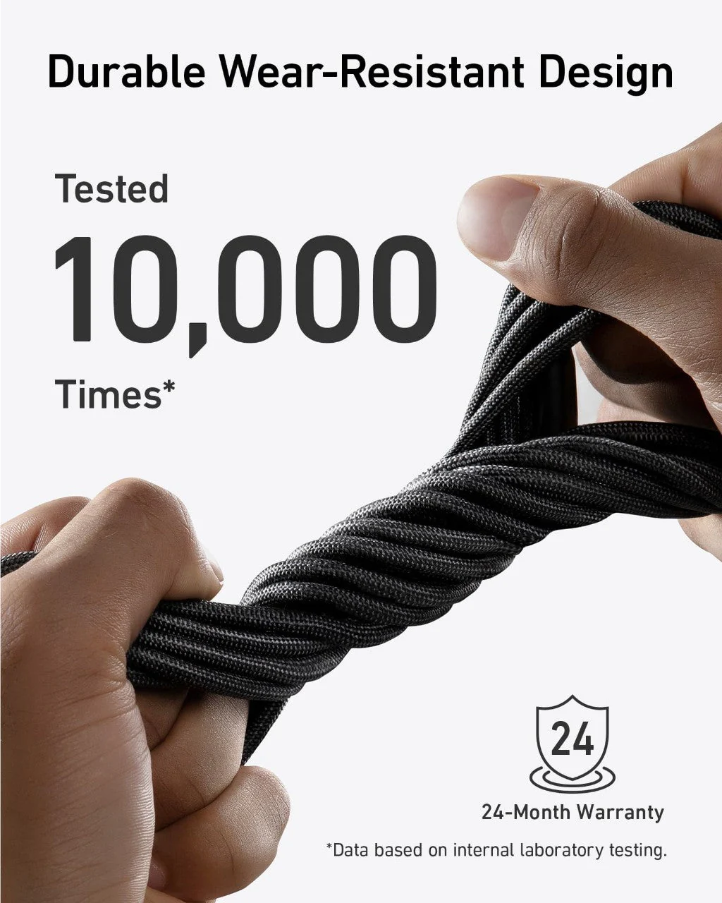 Anker <b>543</b> USB-C to USB-C Cable (Bio-Braided) - Image 4