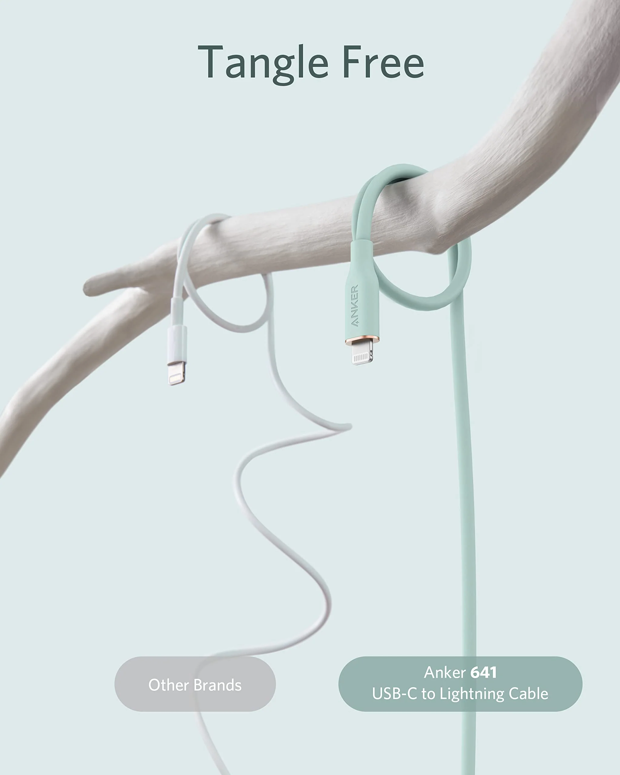 Anker <b>641</b> USB-C to Lightning Cable (Flow, Silicone) - Image 21