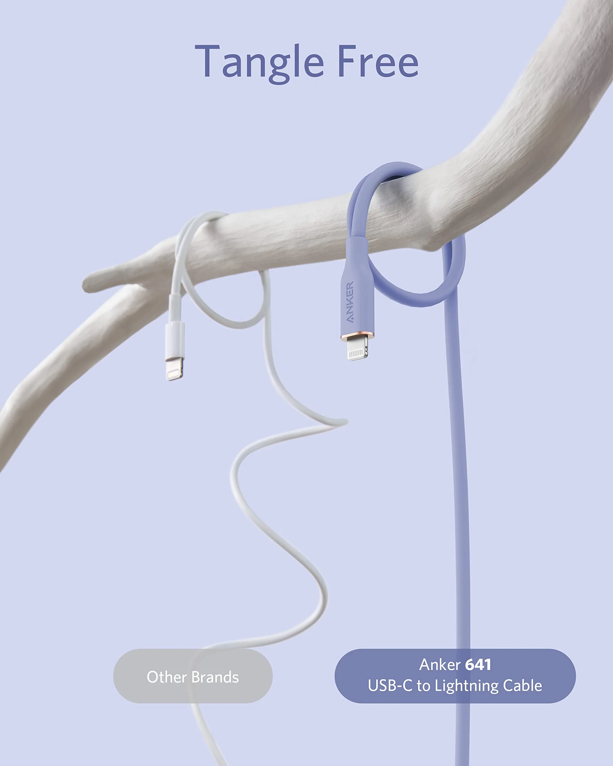 Anker <b>641</b> USB-C to Lightning Cable (Flow, Silicone) - Image 63