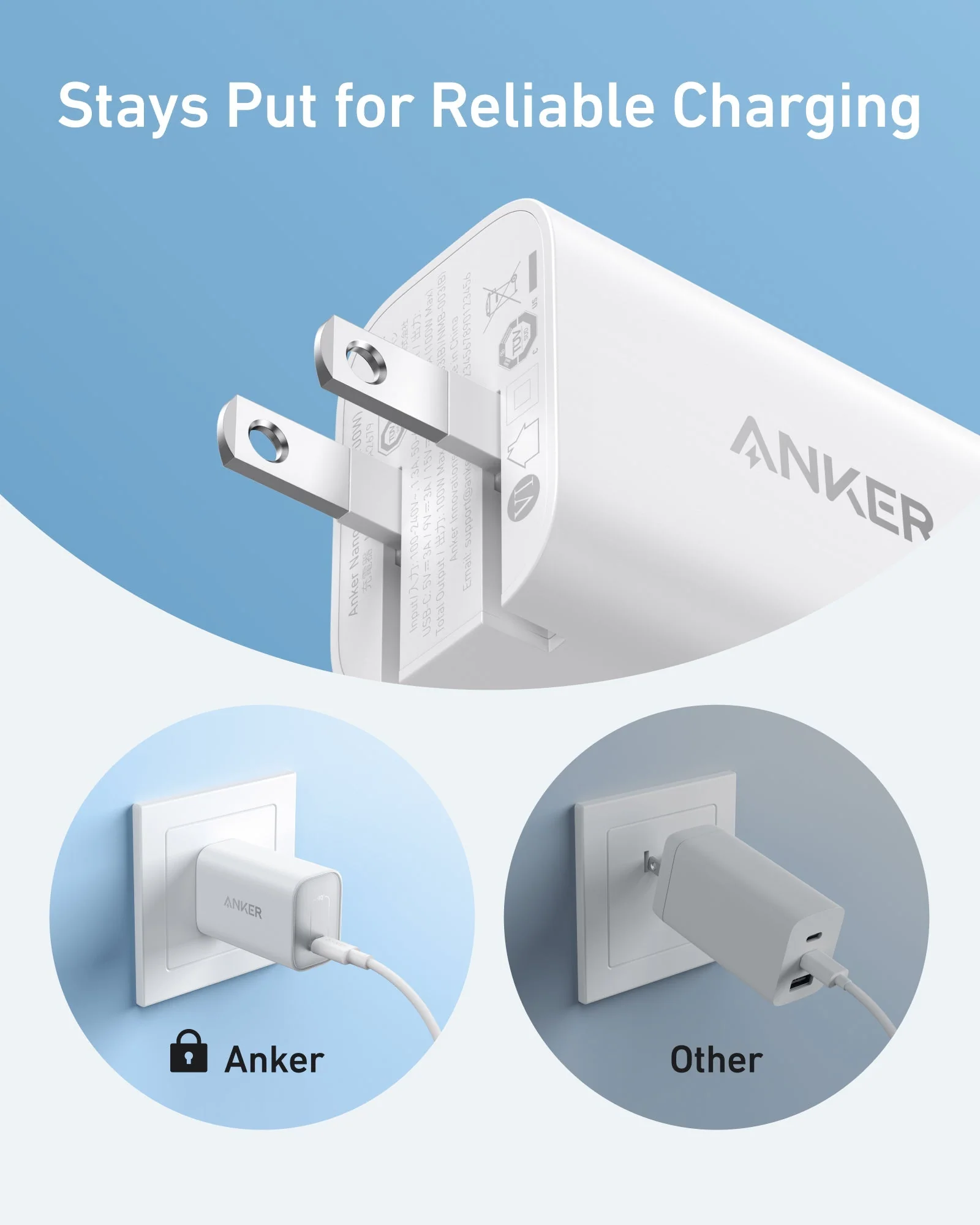 Anker Nano Charger (100W) with USB-C Cable - Image 4