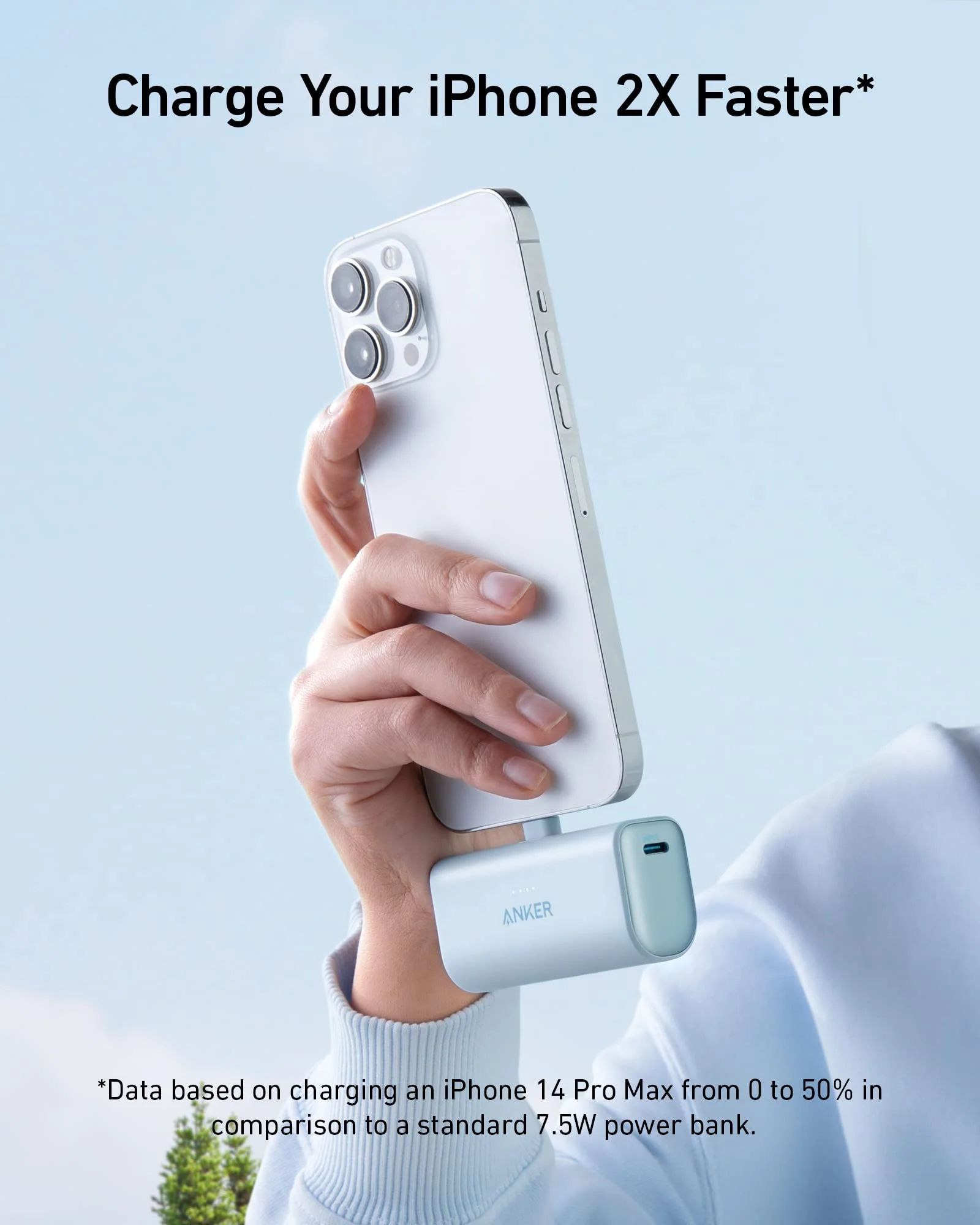 Anker Nano Power Bank (12W, Built-In Lightning Connector) - Image 10