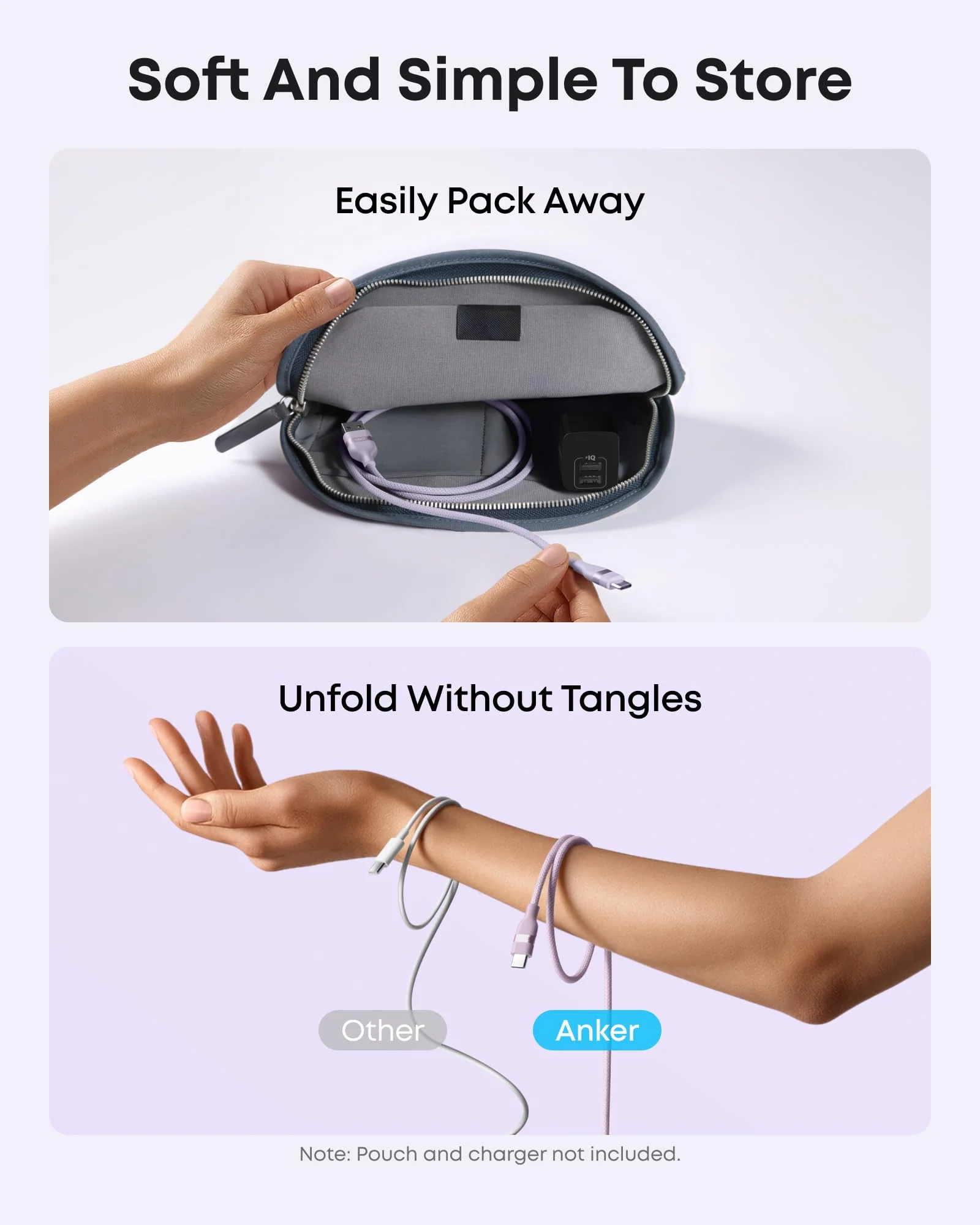 Anker USB-A to USB-C Cable (3 ft/6 ft, Upcycled-Braided) - Image 38