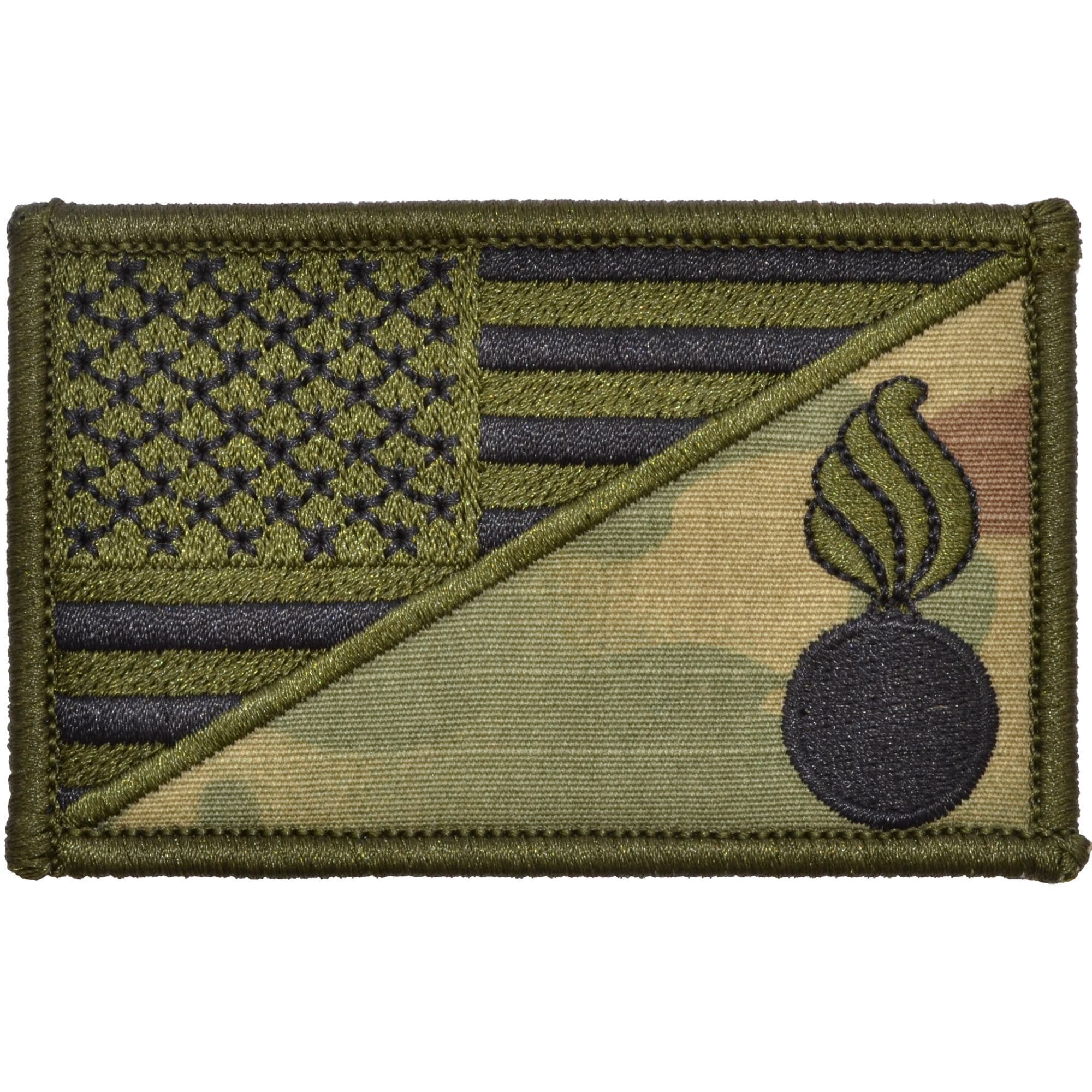 Army Ordnance Corps USA Flag - 2.25x3.5 Patch - Image 5
