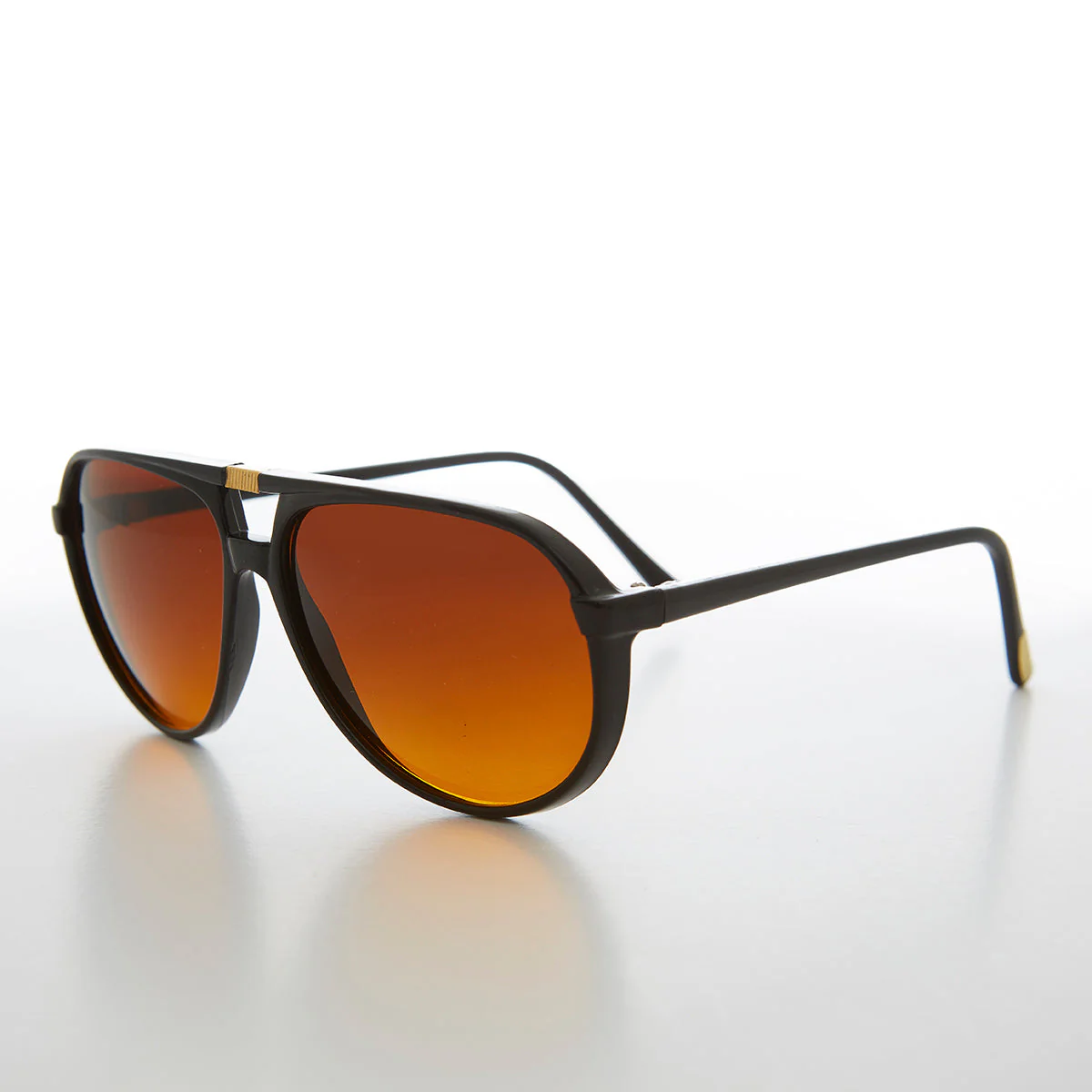 Aviator Sunglass with Amber Blue Blocker Lens - Tobias - Image 2