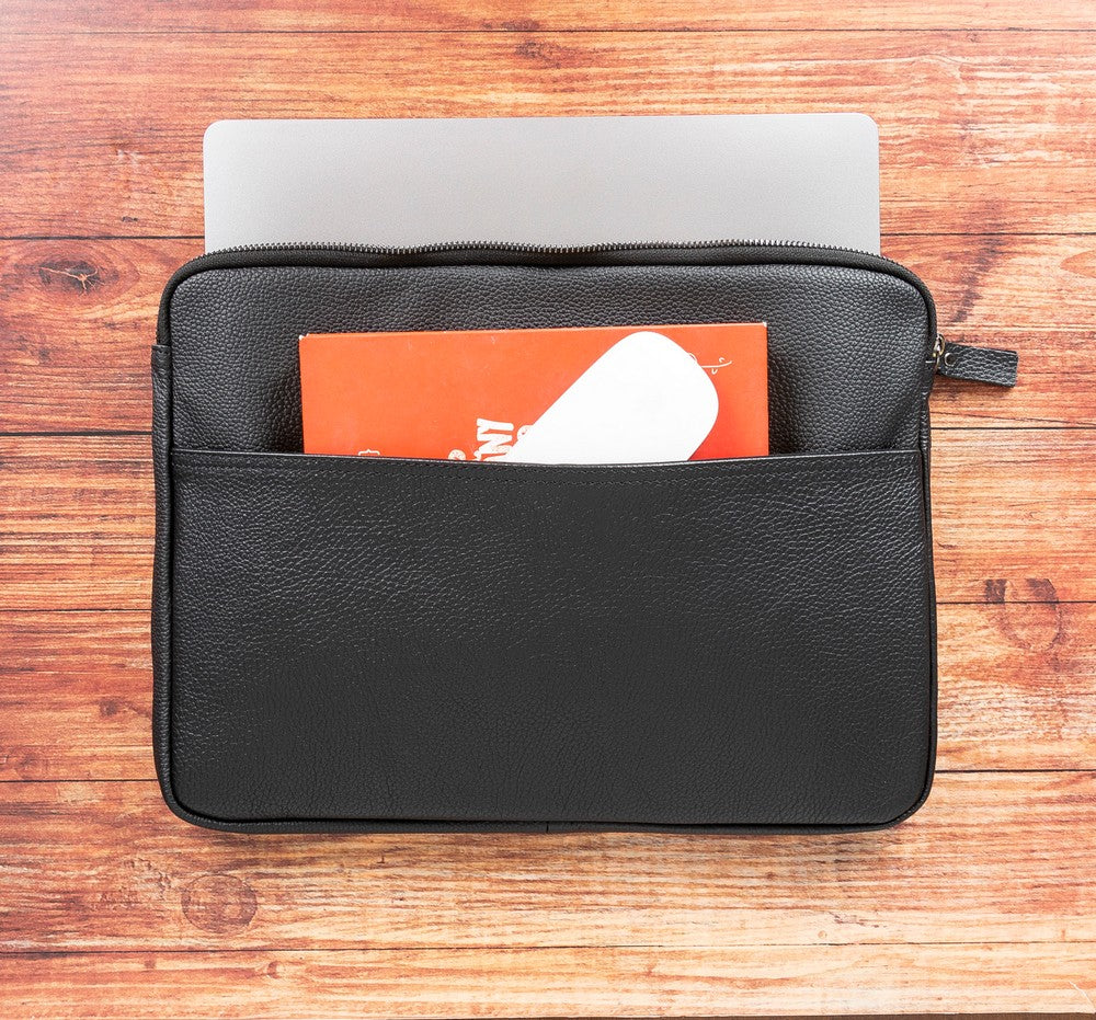 Awe Slim Leather Laptop / Tablet Bag - Image 24
