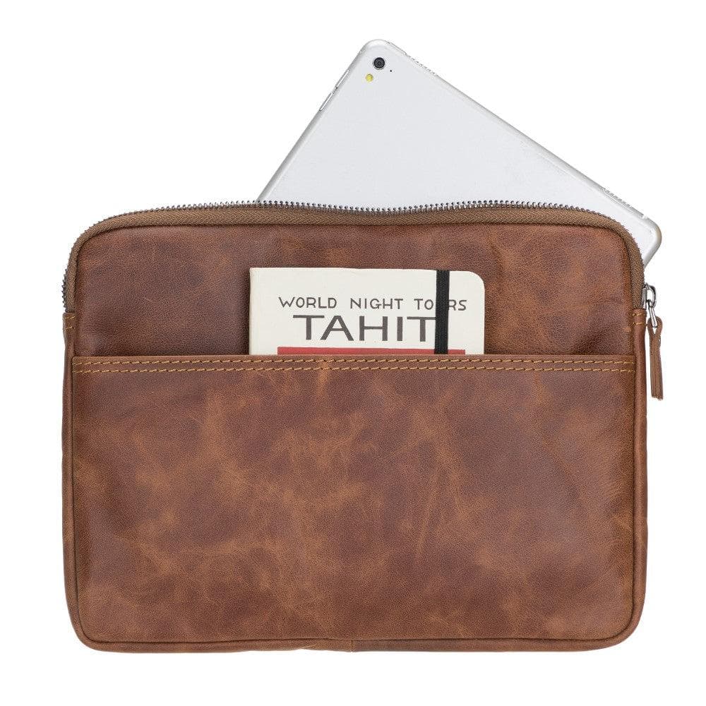 Awe Slim Leather Laptop / Tablet Bag - Image 3