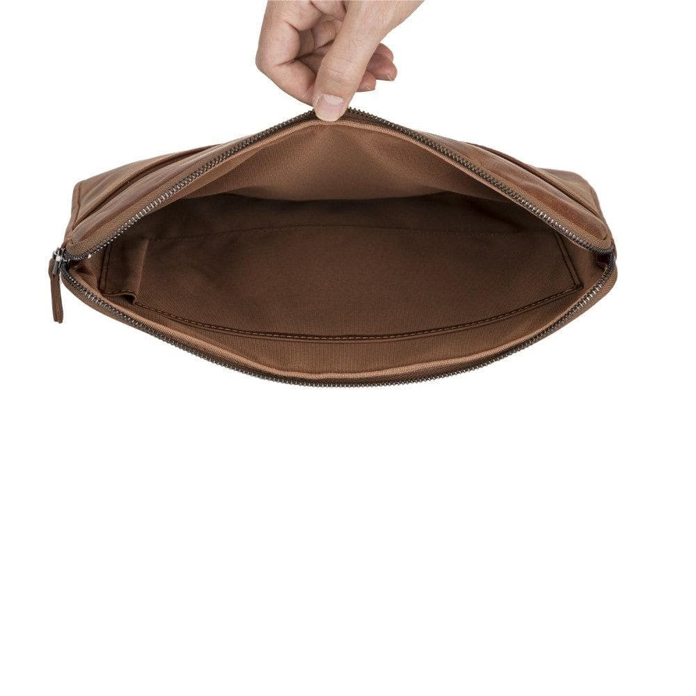 Awe Slim Leather Laptop / Tablet Bag - Image 4