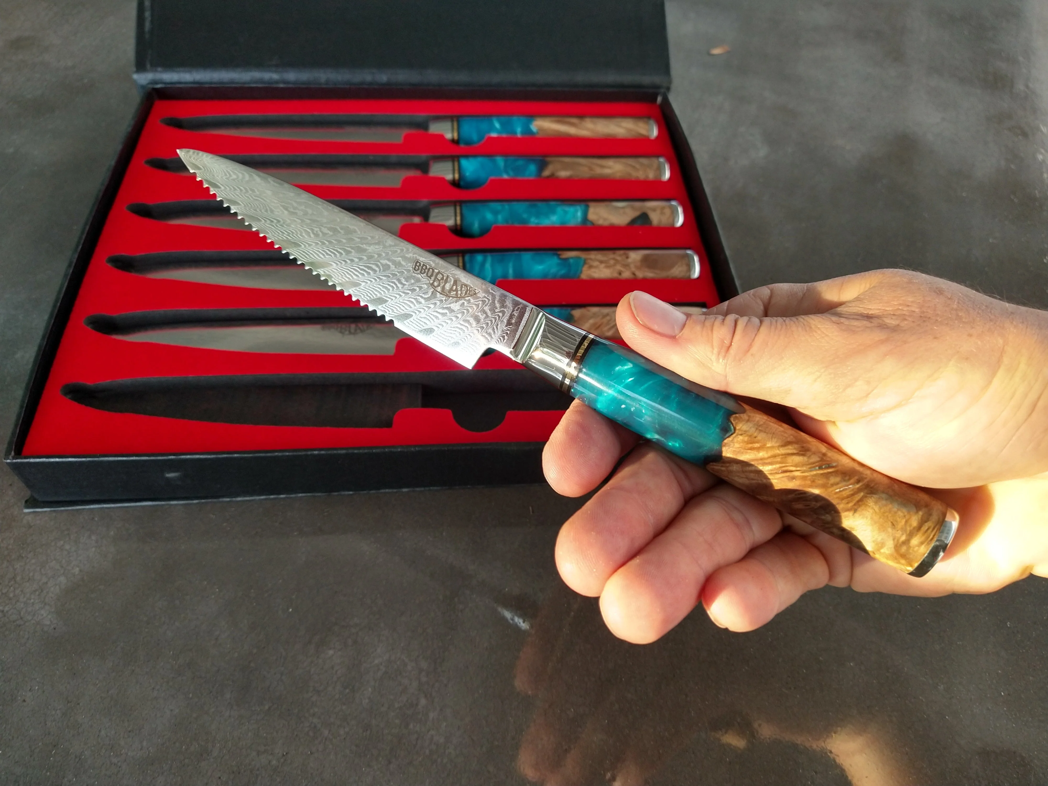 BBQ Blades™ Steak Knife Set - Image 5