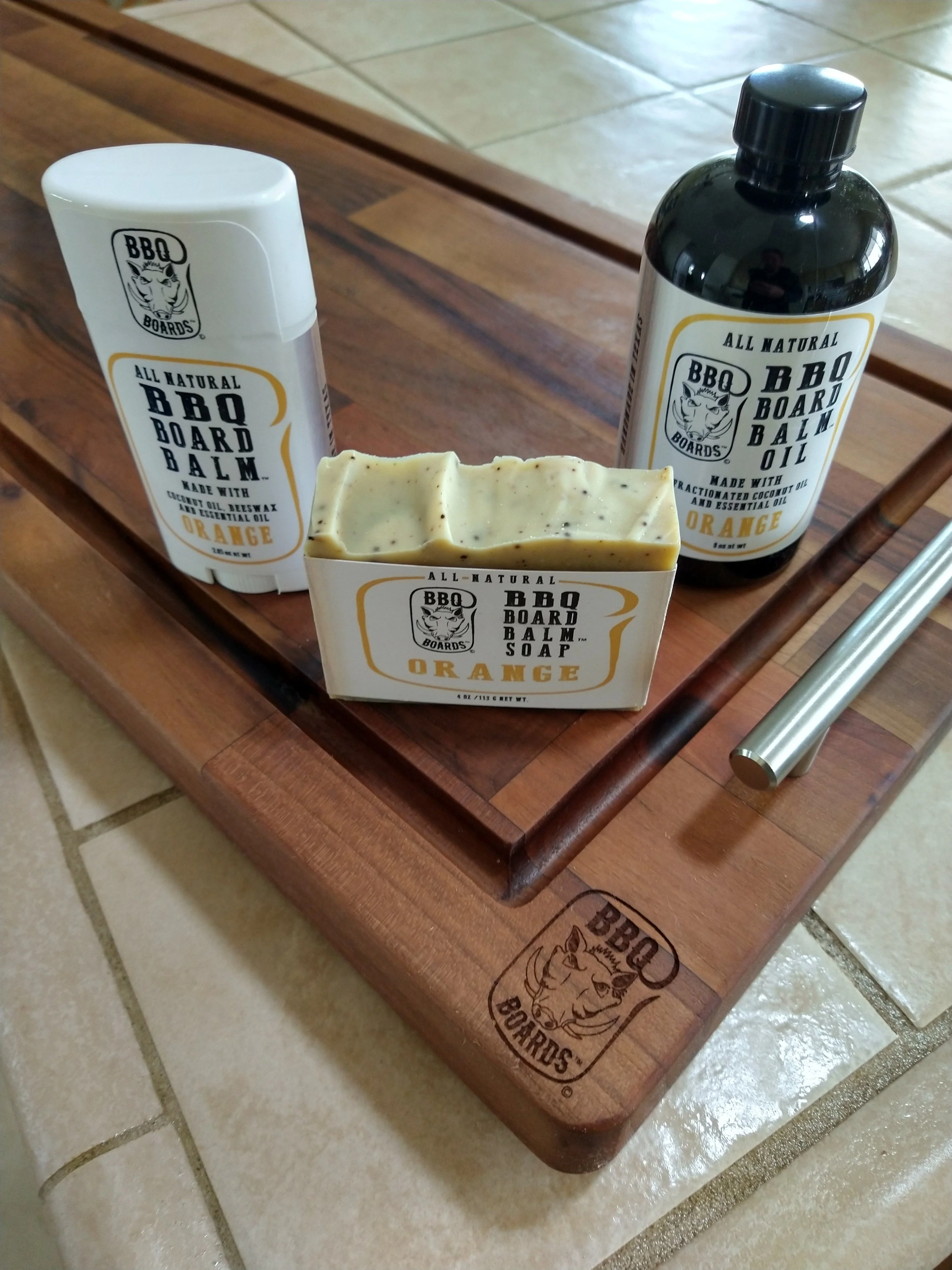 BBQ Board Balm™, Complete Care Package (Wax, Oil, Soap & Lint Free Cloth) - Image 3