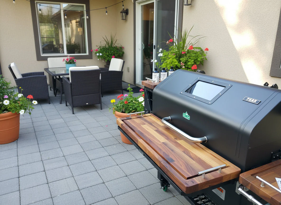 BBQ Boards®, GMG Jim Bowie/Peak Trio Front, Side & Pellet Bin Boards (Sold As Set of Three) - Image 3